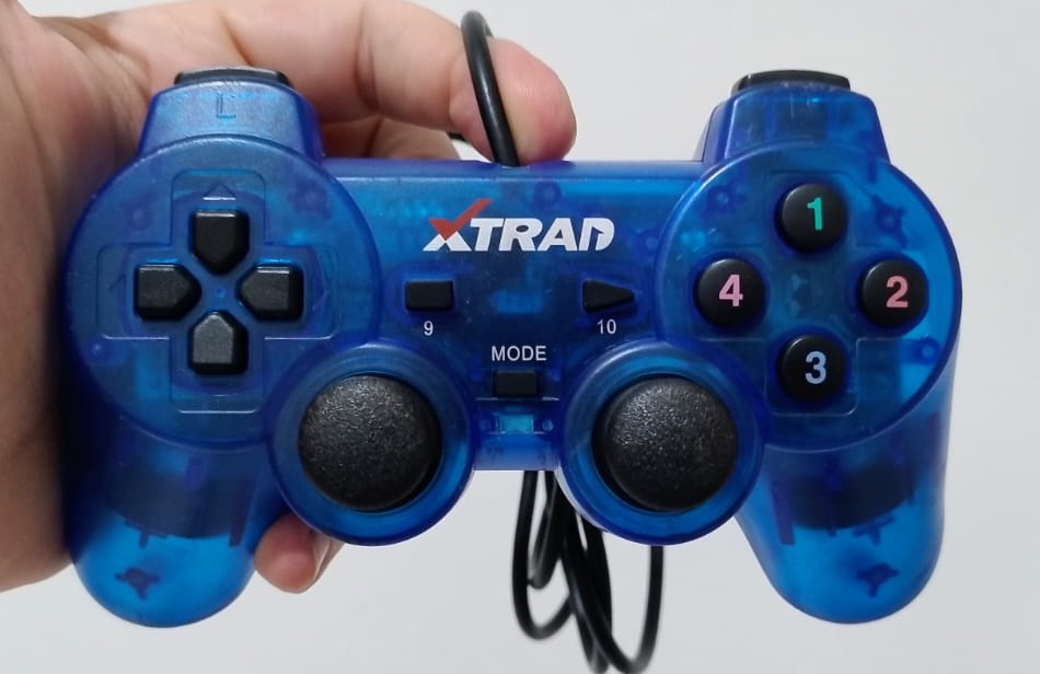 Controle Azul Xtrad USB