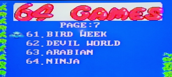 Cartucho NES 64 jogos original cinza - Imagem 10