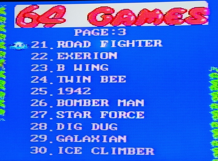 Cartucho NES 64 jogos original preto - Imagem 6