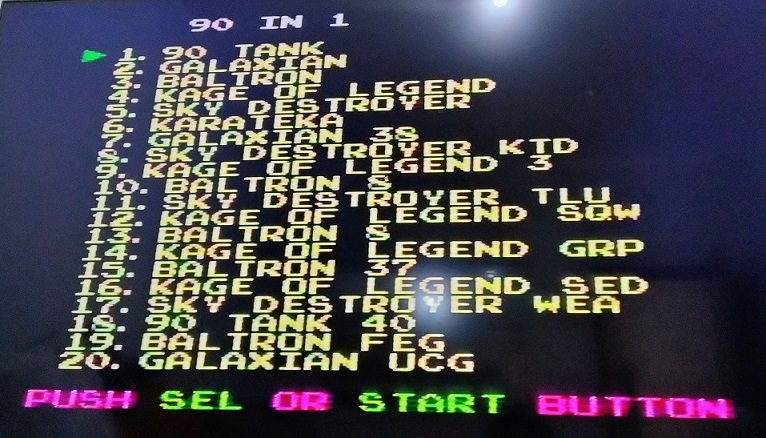 Cartucho NES 90 em 1 paralelo - Imagem 3