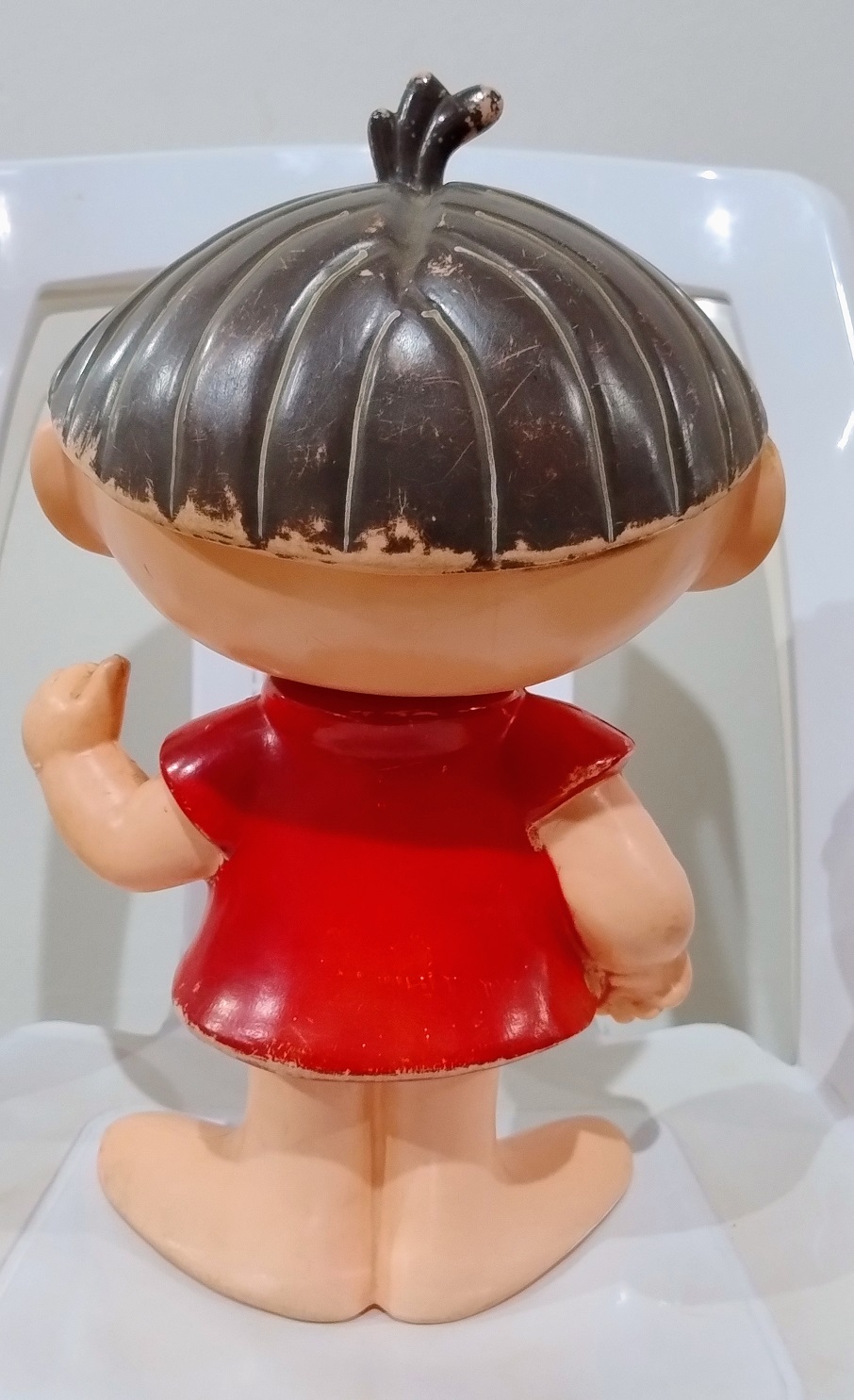 Mônica antiga de plástico 30cm - Imagem 3